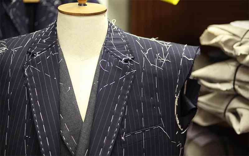 Bespoke 手工西服外套試穿階段