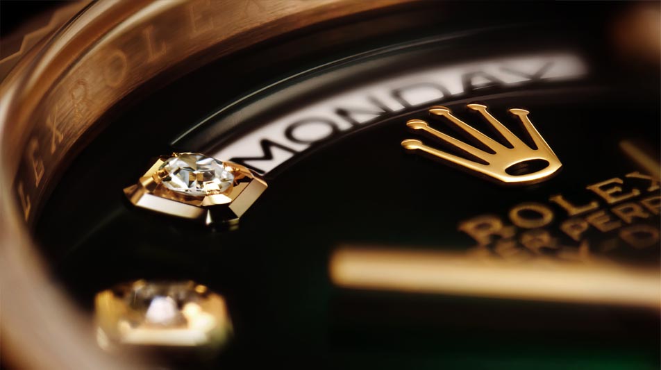 Rolexr腕錶特寫