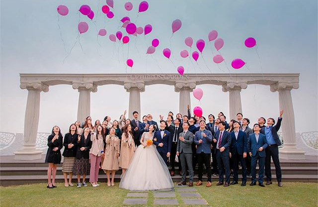 婚禮大合照